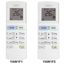 Mando original YAW1F1, YAW1F5 para aire Daitsu, Hiyasu,...