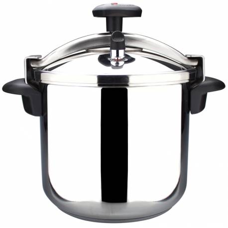Olla express Magefesa star 6L recta acero Inox para todos los fuegos