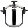 Olla express Magefesa star 6L recta acero Inox para todos los fuegos