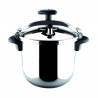 Olla express Magefesa Star 10L recta acero Inox para todos los fuegos