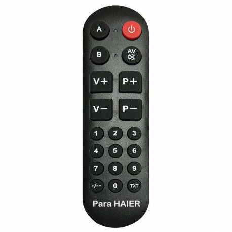 Mando HAIER con teclas grandes para mayores y niños