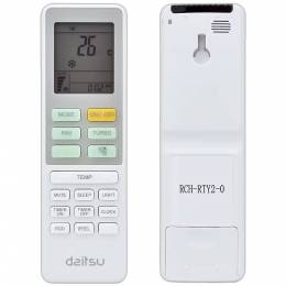 Mando RCH-RTY2-0 aire acondicionado Daitsu Free-O, PR Klima, Aire+, Icelin, E-cold y otras marcas.