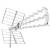 Antena de UHF para TDT con filtro LTE (5G) modelo SMT85LTE