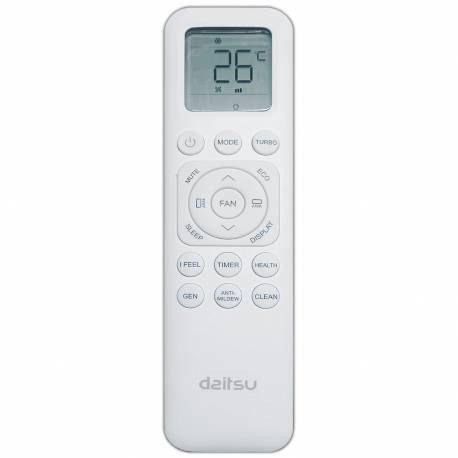 Mando aire Daitsu 22013-007701 para modelos DS-9KZ-2, DS-12KZ-2, DS-18KZ-2, DS-24KZ-2,...