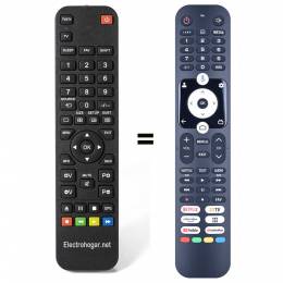Mando a distancia sustituto Haier HTR-UE32E, HTR-U32G.