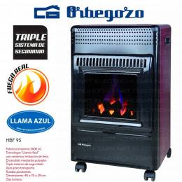 Estufa catalítica Orbegozo HBF-95 llama azul 3500W Butano