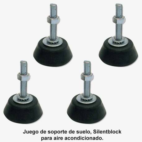 Juego de amortiguadores de suelo para aire acondicionado (silentblock)