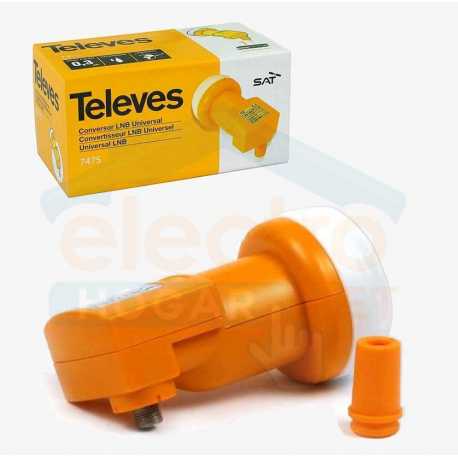 Conversor LNB universal Televes ref 7475 