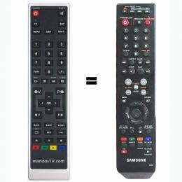 Mando a distancia sustituto del Samsung AK59-00084B 00084B