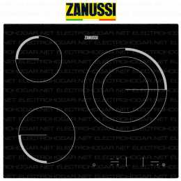 Placa vitrocerámica digital ZANUSSI Z6123IOK 3 zonas