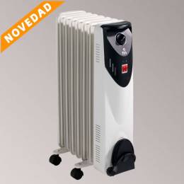 Radiador Eléctrico de aceite FM RW-15 1500W 7 elementos