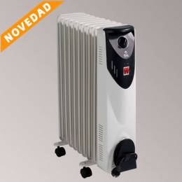 Radiador Eléctrico de aceite FM RW-20 2000W 9 elementos