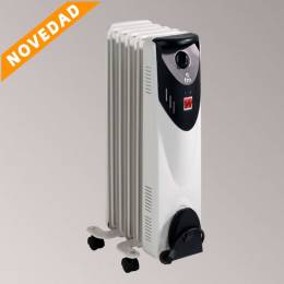 Radiador Eléctrico de aceite FM RW-10 1000W 5 elementos