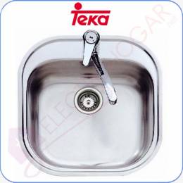 Fregadero Teka Stylo 1C Acero inoxidable 18 10 profundidad 165mm 465