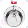 Fregadero Teka Centroval 1C Acero inoxidable 18 10 profundidad 180mm 