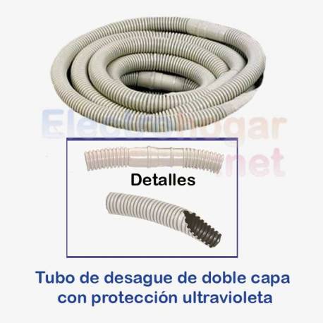 Rollo de 2 5 metros de tubo para desague de aire acondicionado 