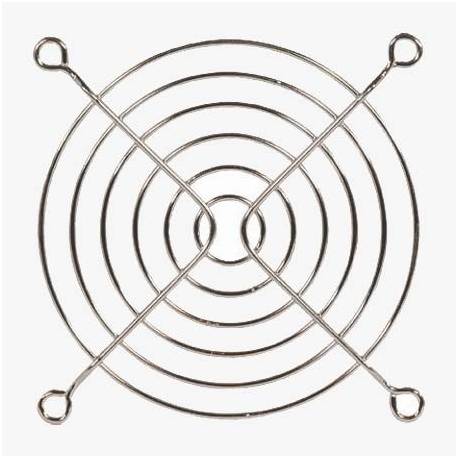 Rejilla para ventilador extractor de 120x120 mm