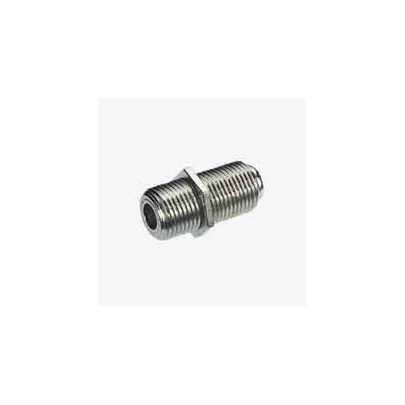 Conector empalmador F hembra-hembra roscado