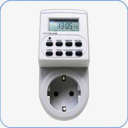Reloj temporizador digital programador semanal simulador presencia.