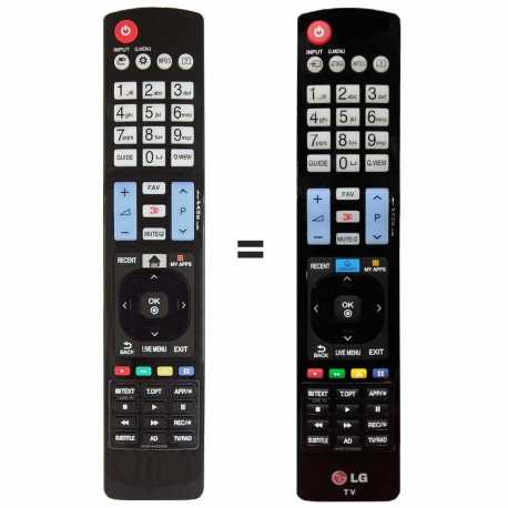Mando a Distancia Original TV LG SMART TV // AKB73715601 = AKB73375634