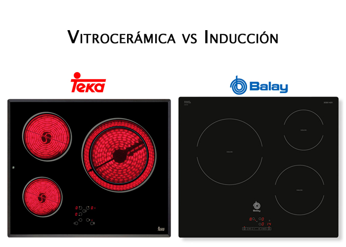 Placas de inducción y vitrocerámicas