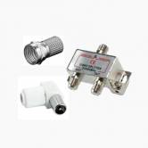 Conectores, derivadores y mezcladores