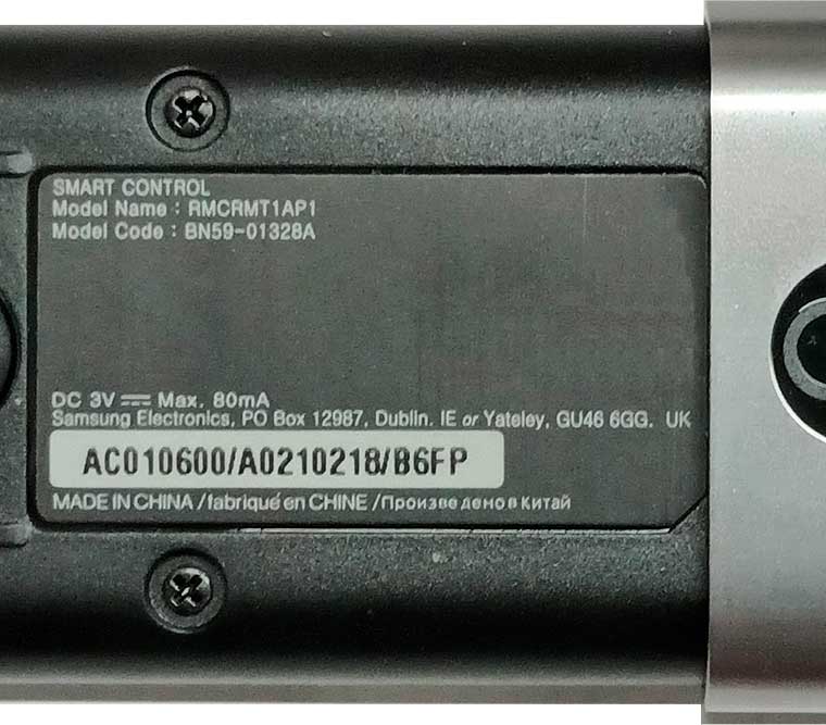 Localizar modelo mando Samsung BN59-01328A