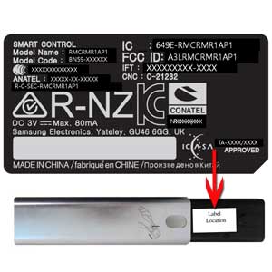 localizar modelo Samsung BN59-01311G y BN59-01311B